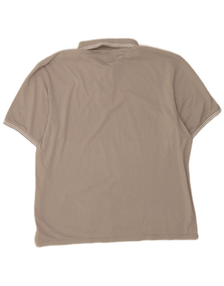 Camisa polo masculina Champion Easy Fit 3XL algodão cinza