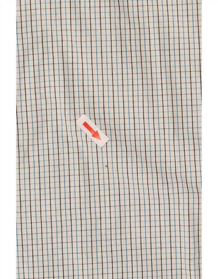 Camisa masculina O'Neill gráfica slim fit de algodão xadrez azul médio