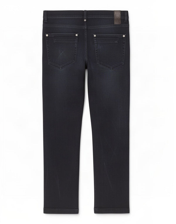 Zara Mens Slim Jeans EU 42 Large W32 L29 Navy Blue Sports