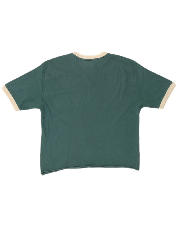 Camiseta gráfica feminina ASICS UK 14 grande verde