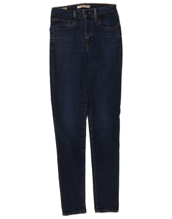 Calça jeans feminina Levi's 721 High Rise Skinny W26 L30 azul marinho Lyocell