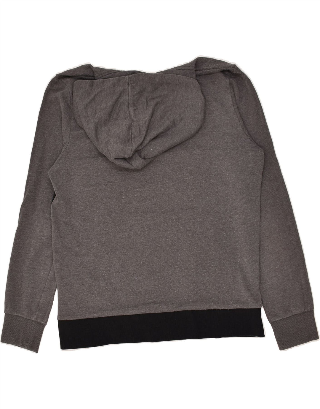 JACK & JONES Mens Graphic Hoodie Jumper Large Grey Colourblock Cotton | Vintage Jack & Jones | Thrift | Second-Hand Jack & Jones | Used Clothing | Messina Hembry 