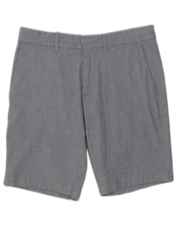 Shorts Chino Masculino Tommy Hilfiger W29 Algodão Cinza Médio