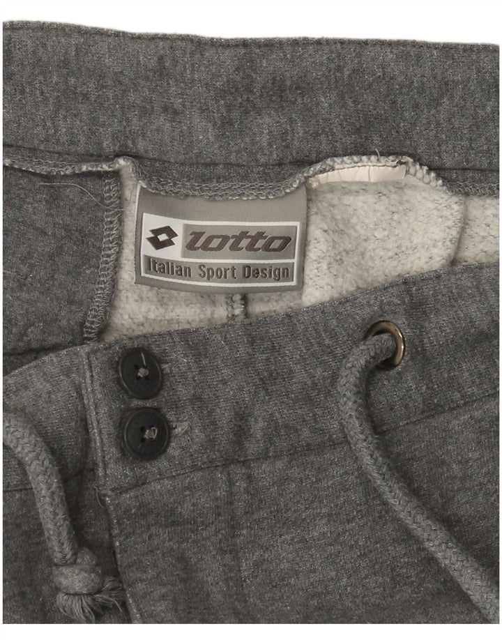 Calça de treino masculina LOTTO cinza médio