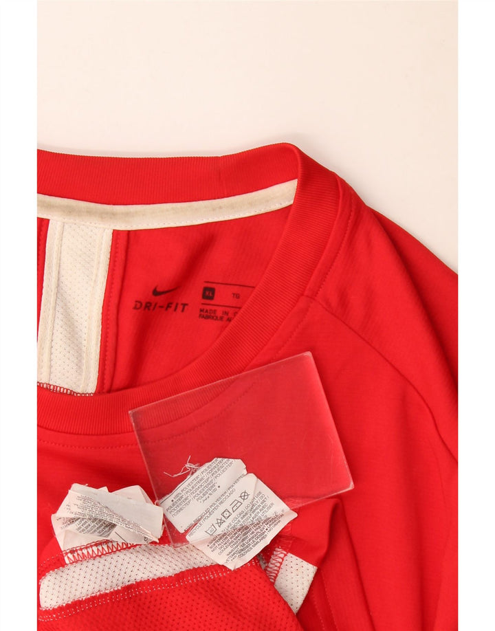 Camiseta Nike Masculina Dri Fit Top XL Poliéster Vermelho
