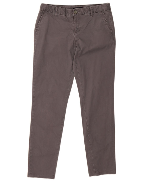 Tommy Hilfiger Calça Chino Feminina Slim US 2 XS W30 L27 Algodão Cinza