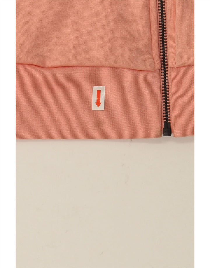 Jaqueta Adidas Feminina Graphic Tracksuit UK 8 Pequena Rosa Poliéster