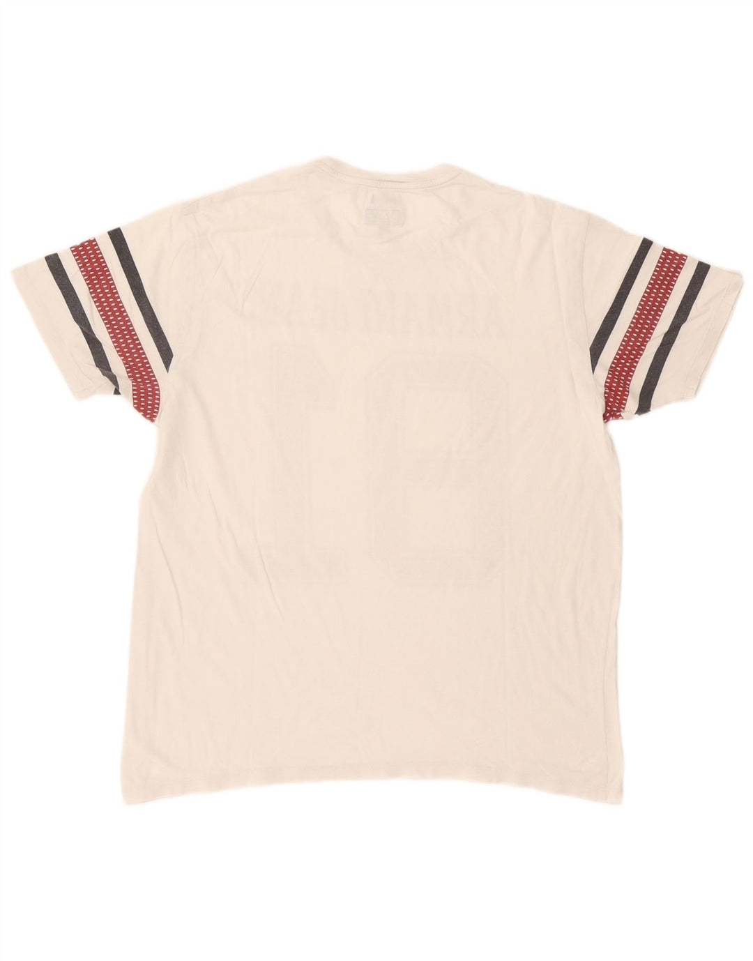 Camiseta masculina Armani Jeans Regular Graphic Top XL Branco