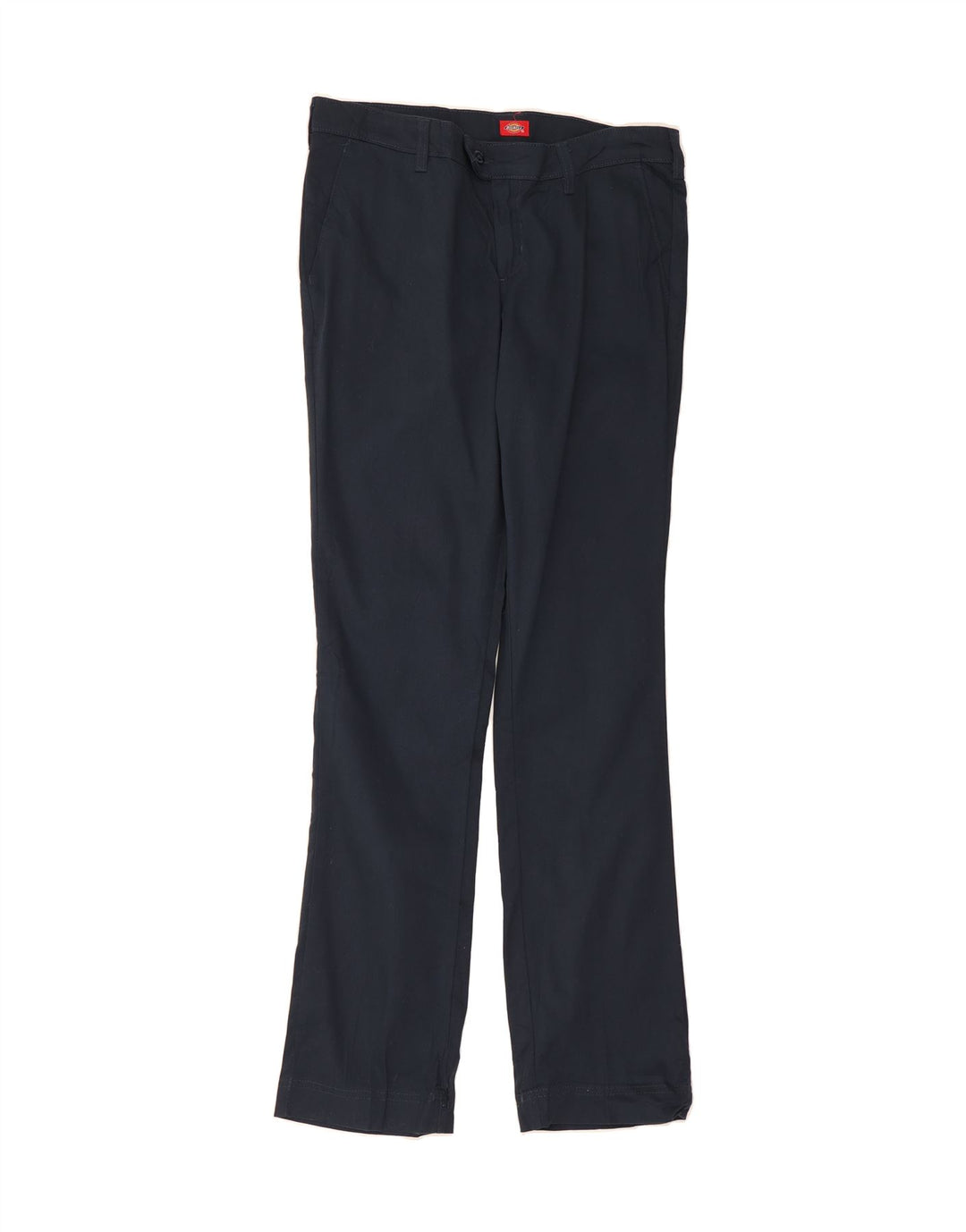 DICKIES Womens Slim Suit Trousers W32 L31 Navy Blue Vintage Dickies and Second-Hand Dickies from Messina Hembry 