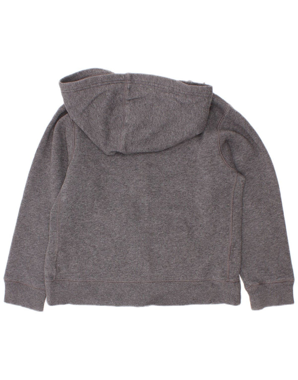 Suéter Nike Boys Graphic Zip com capuz 6-7 anos cinza