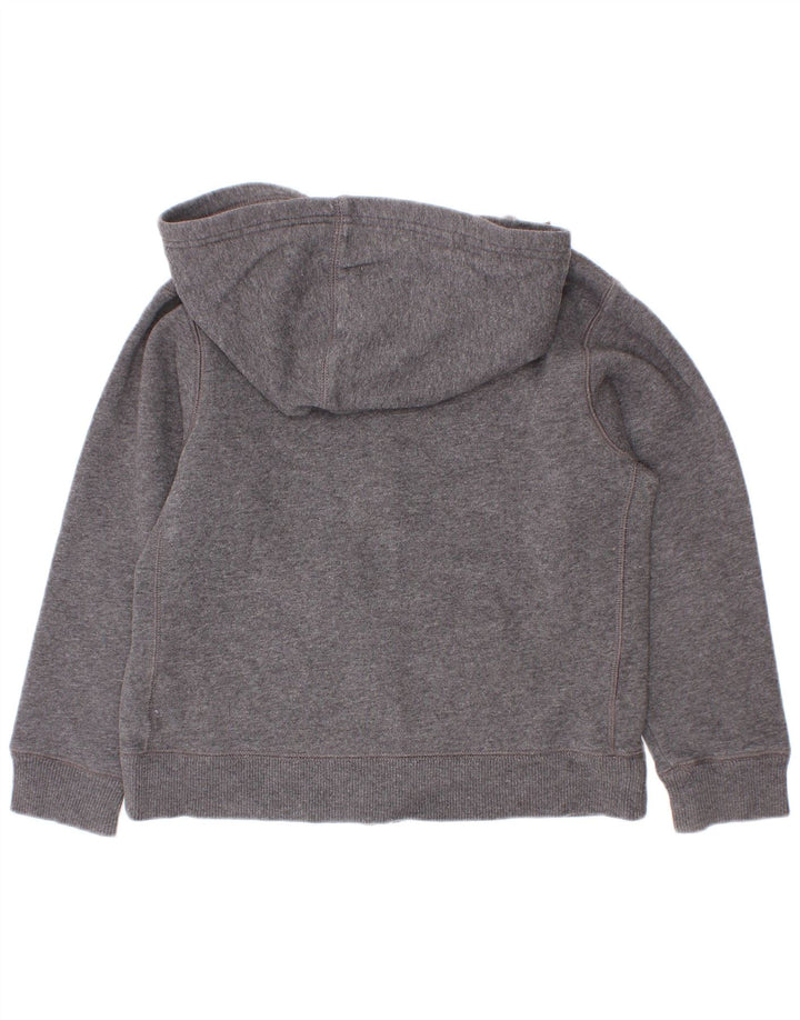 Suéter Nike Boys Graphic Zip com capuz 6-7 anos cinza