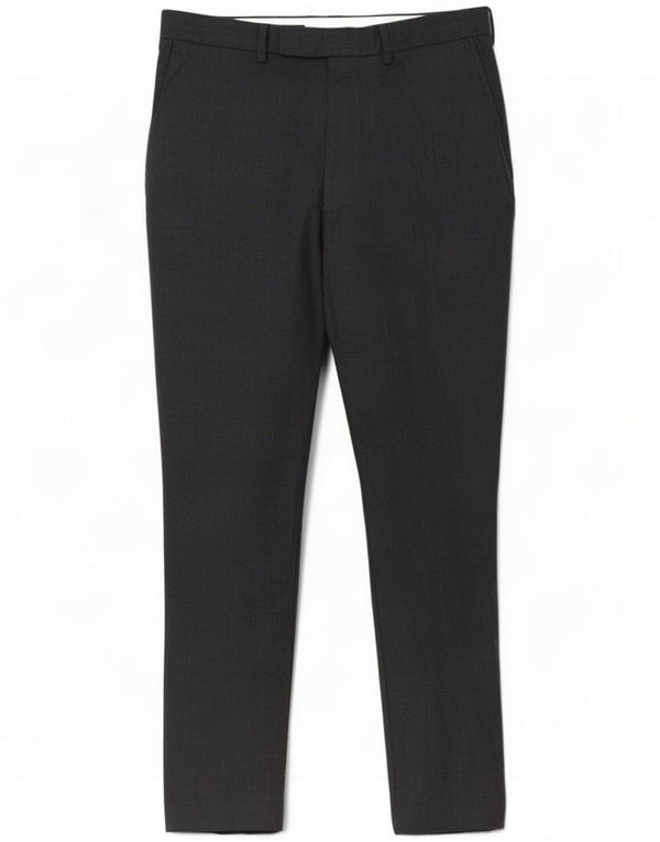 John Lewis Calça casual masculina slim W34 L32 Lã cinza