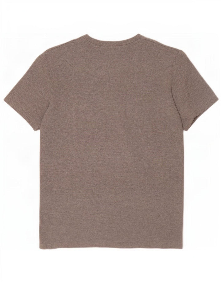 Camiseta masculina Timberland Slim Fit Top cinza médio algodão