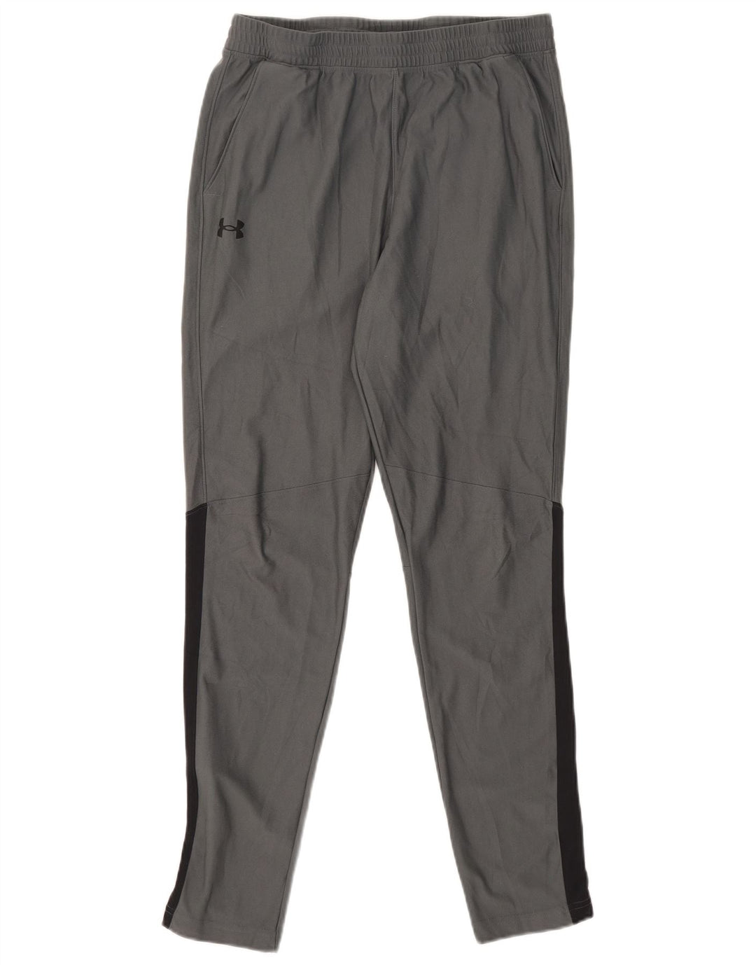 Calça de treino masculina UNDER ARMOUR com bloco grande cinza