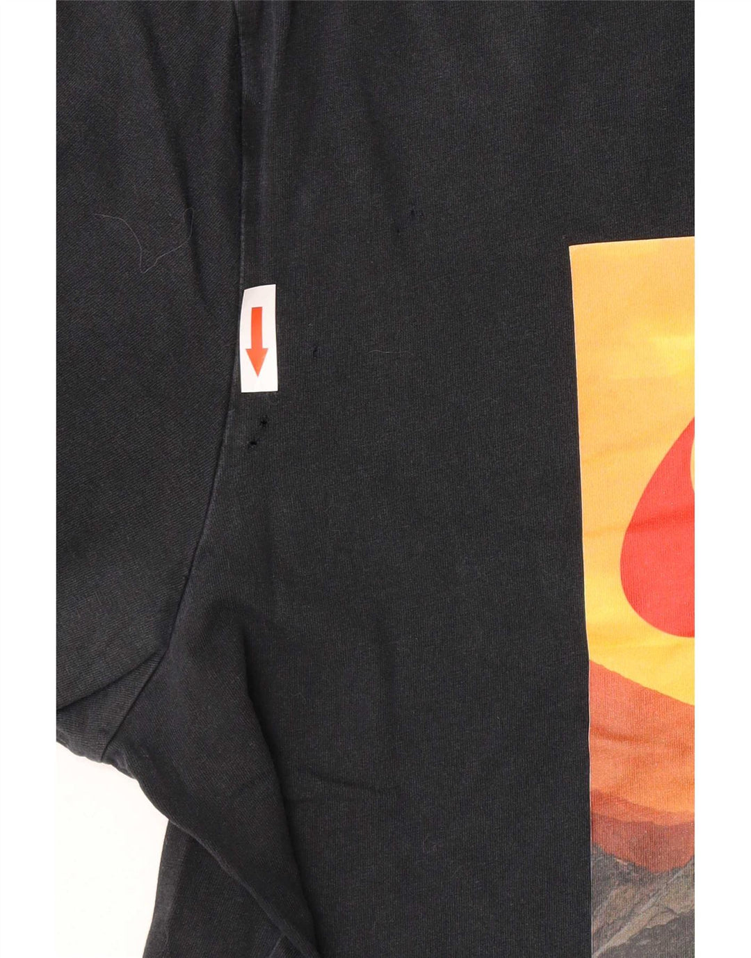 Camiseta Nike masculina gráfica Top médio algodão preto