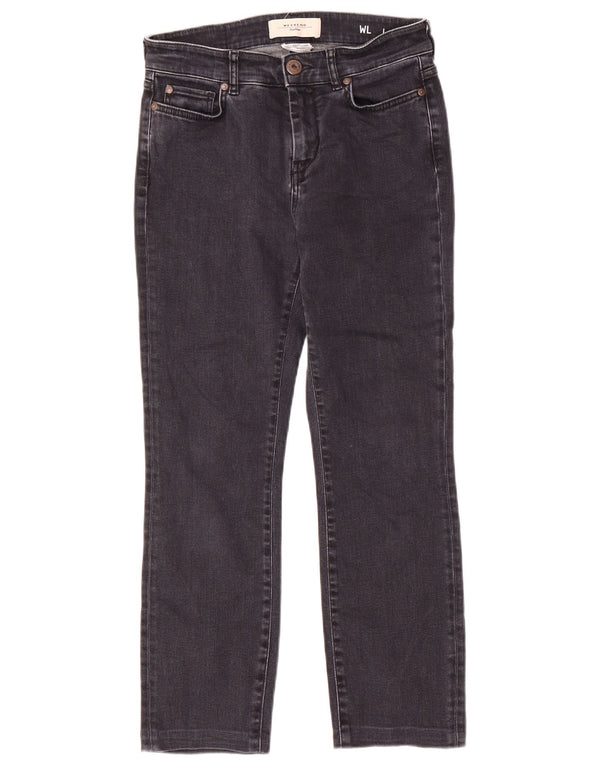 Max Mara Jeans femininos de fim de semana W28 L25 cinza
