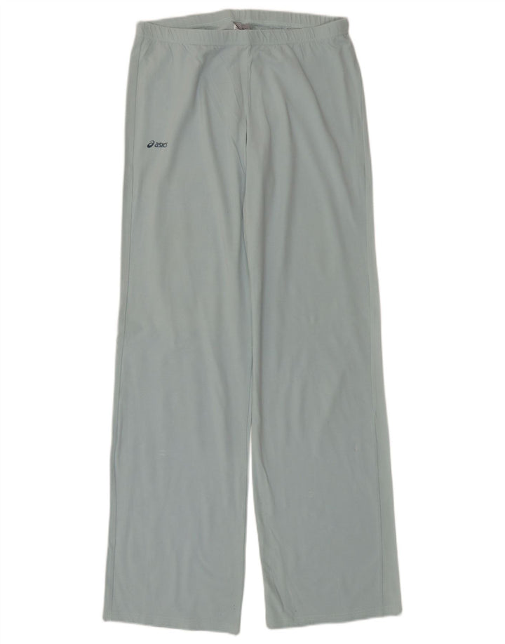 Calça de treino feminina ASICS UK 16 grande algodão azul