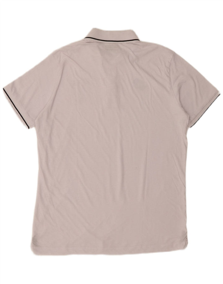 Camisa pólo masculina Lotto XL branca