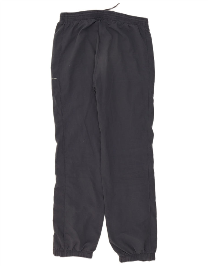 Calça de treino masculina Champion Joggers grande poliéster cinza