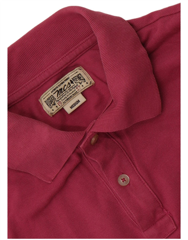 Camisa polo masculina Marlboro Classics rosa médio