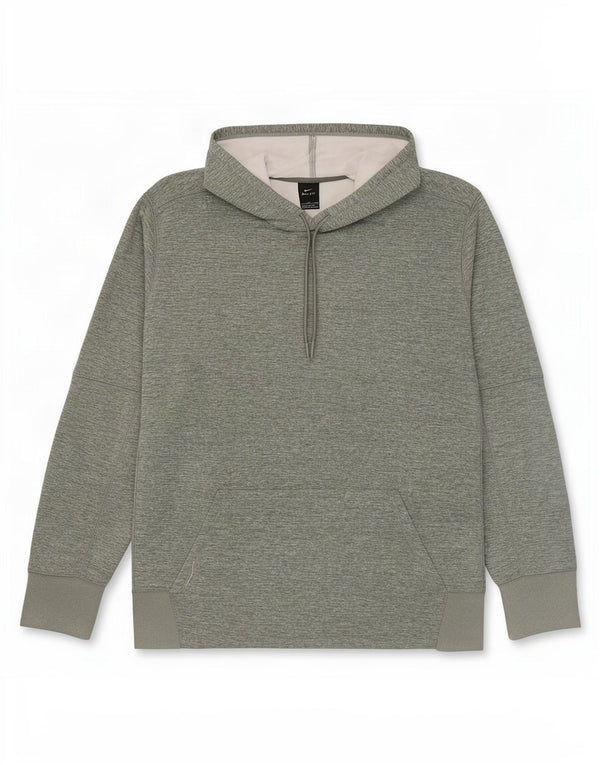Nike Mens Dri Fit Hoodie Jumper 2XL Poliéster manchado verde