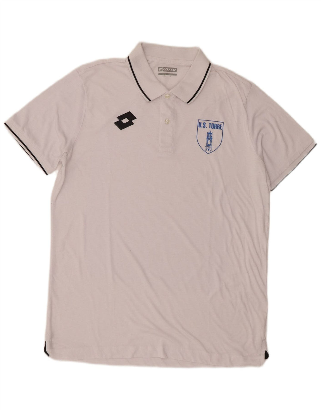 Camisa pólo masculina Lotto XL branca