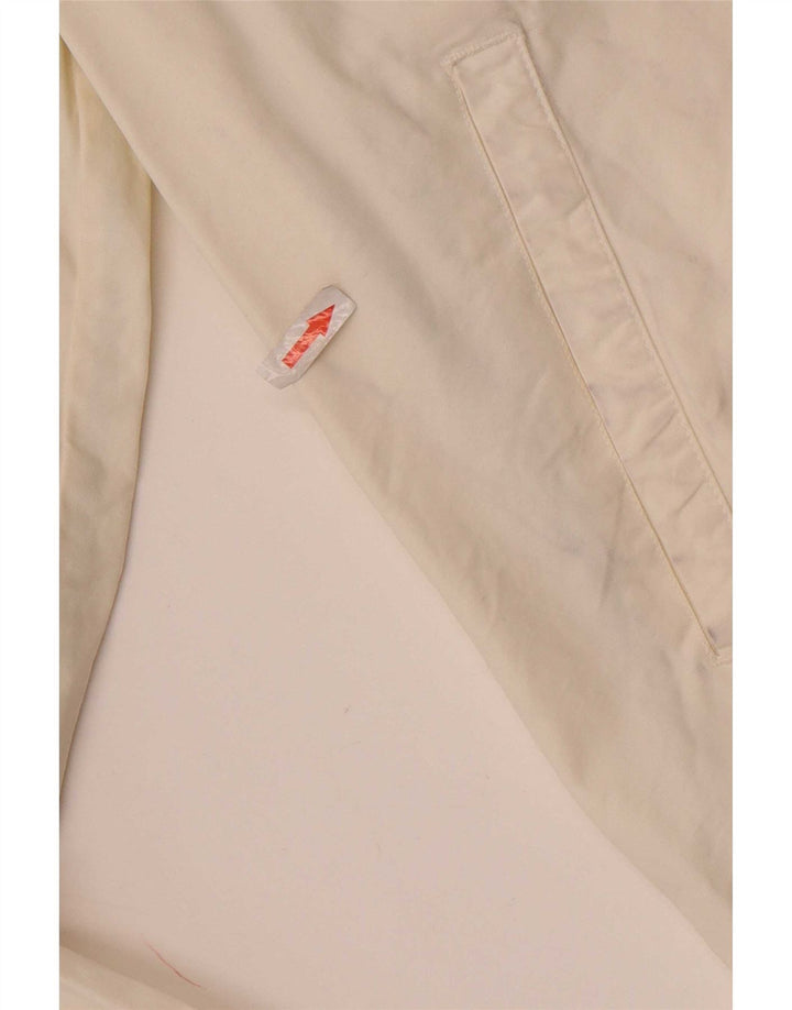 Jaqueta Bomber Feminina Murphy & Nye Reino Unido 16 Grande Algodão Branco