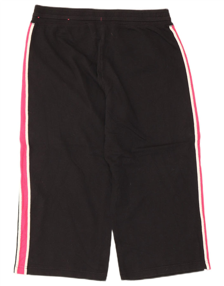 Calça capri feminina REEBOK Reino Unido 14 bloco colorido preto médio