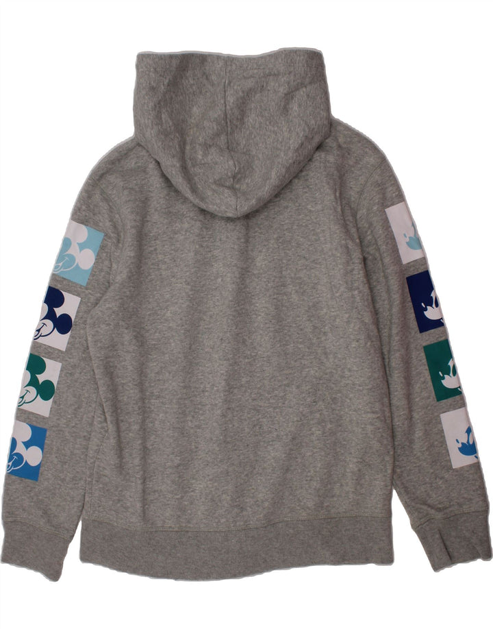 GAP Boys Disney Graphic Zip Hoodie Sweater 12-13 Years XL Grey Cotton Vintage Gap and Second-Hand Gap from Messina Hembry 