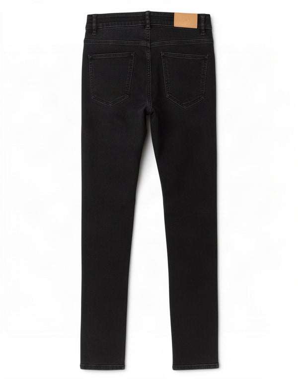 Zara Jeans Skinny Feminino EU 38 Pequeno W28 L28 Preto