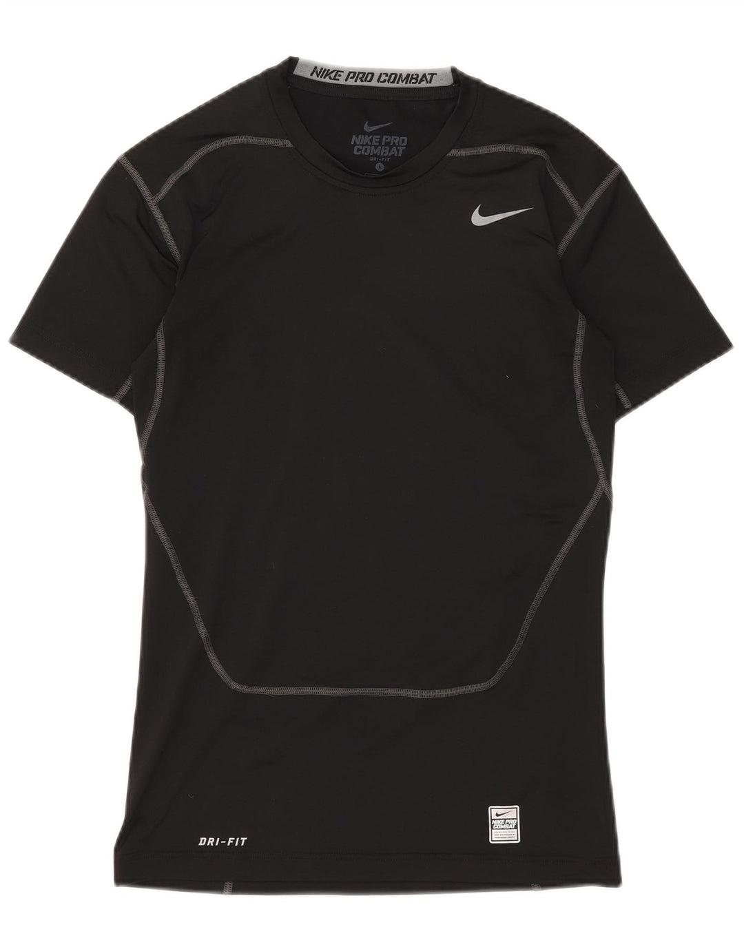 Camiseta Nike Masculina Dri Fit Graphic Top Grande Preto