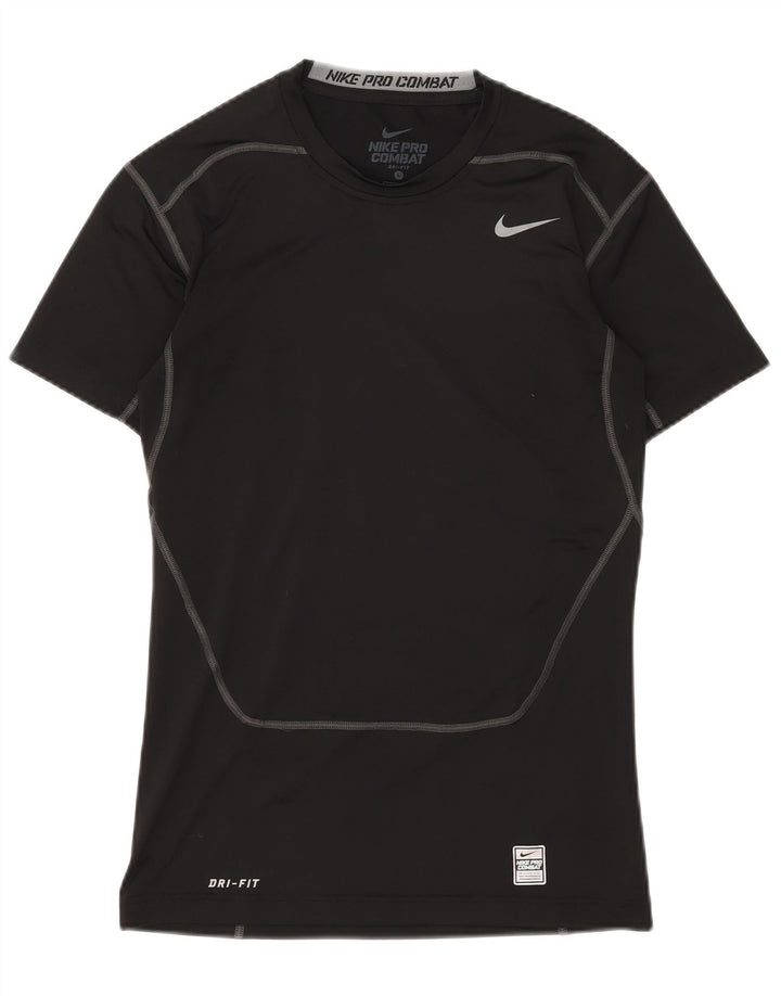 Camiseta Nike Masculina Dri Fit Graphic Top Grande Preto