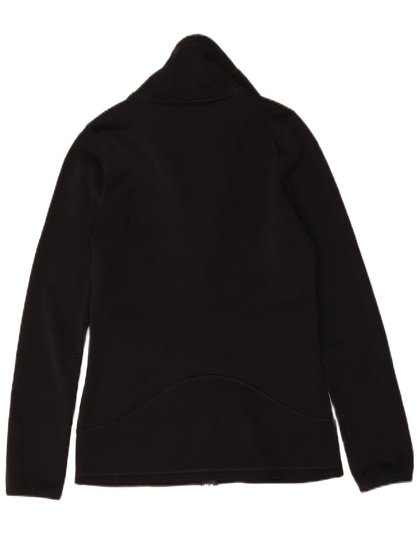 Jaqueta Nike Womens Therma-Fit Tracksuit UK 10 Pequena Poliéster Preto