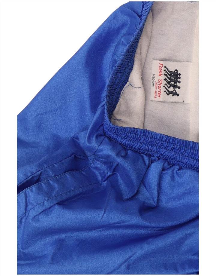 Fato de treino masculino Frank Shorter completo azul médio colorblock nylon