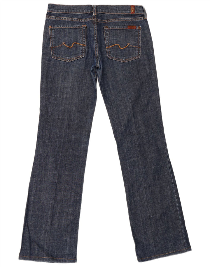7 For All Mankind Jeans feminino bootcut W29 L32 algodão azul