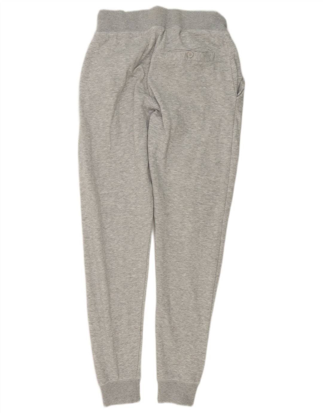 Calça de treino feminina French Connection Joggers UK 10 pequeno cinza