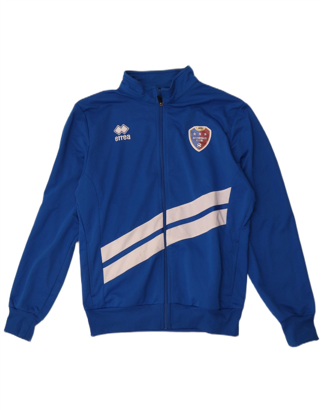 Errea Mens Treino Top Jacket XL Azul Colourblock Poliéster