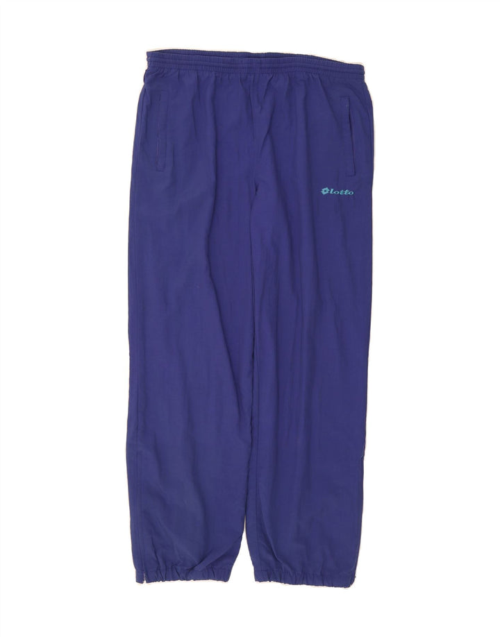 LOTTO Mens Tracksuit Trousers XL  Blue Nylon Vintage Lotto and Second-Hand Lotto from Messina Hembry 
