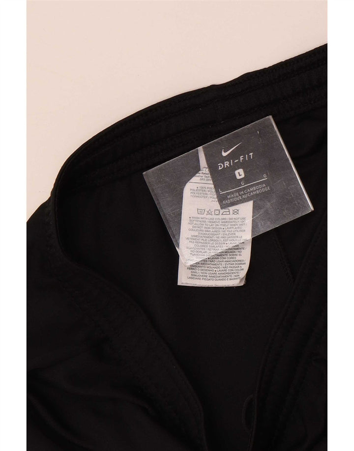 Nike Mens Dri Fit Sport Shorts Grande Poliéster Preto