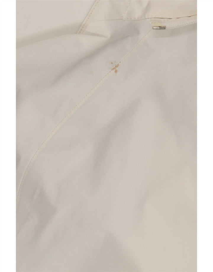 Jaqueta de chuva feminina The North Face Reino Unido 16 grande bloco colorido branco de poliéster