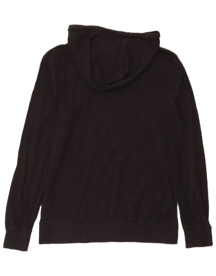 Ellesse moletom com capuz masculino médio algodão preto