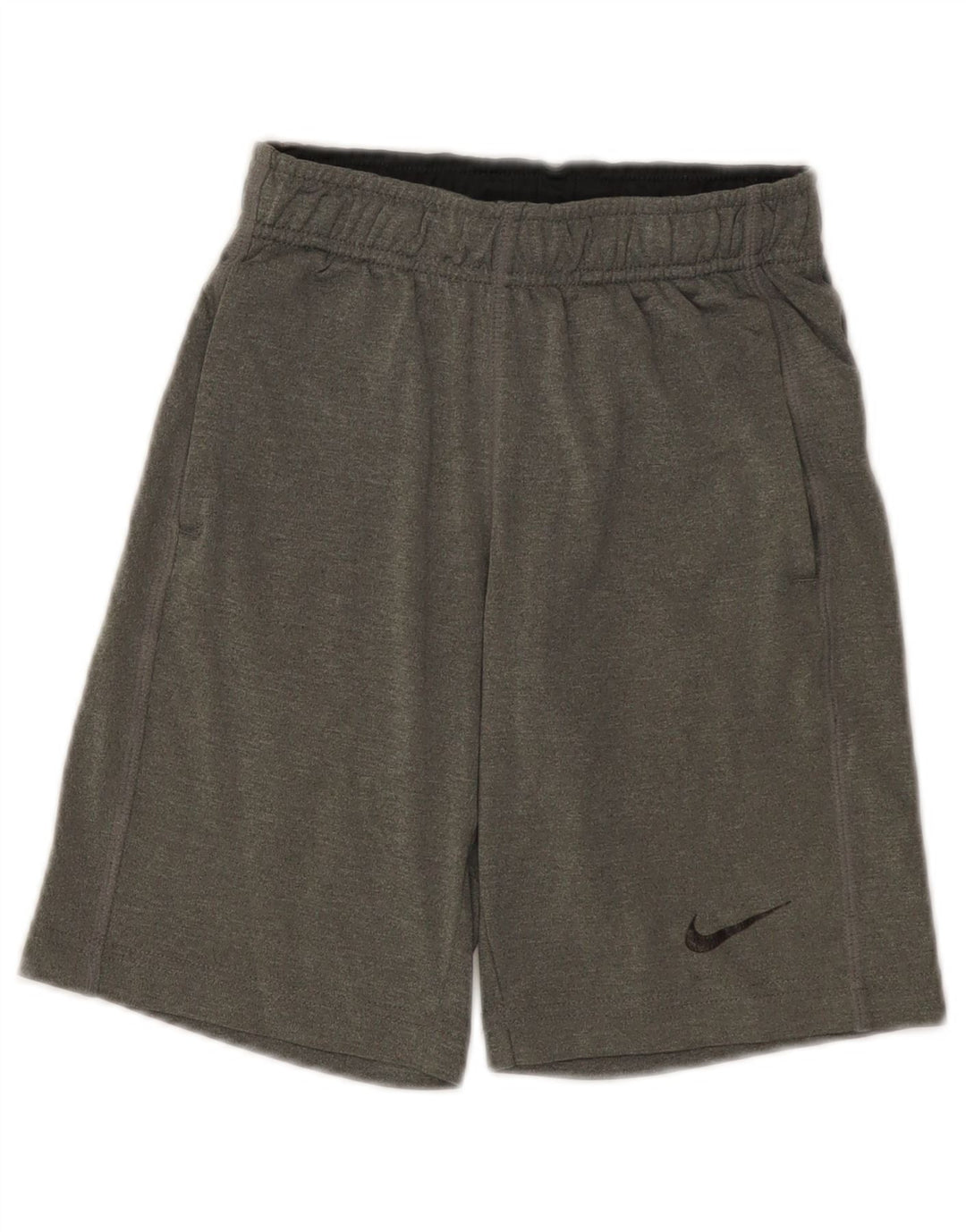 Shorts esportivos Nike Boys Dri Fit 6-7 anos XS cinza poliéster