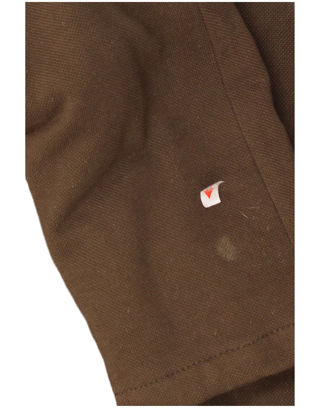 Jaqueta corta-vento masculina Zara UK 38 algodão cáqui médio