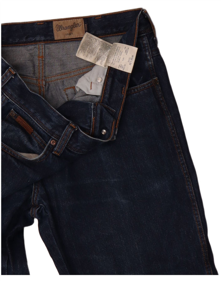 Wrangler Masculino Texas Straight Jeans W32 L27 Azul Algodão