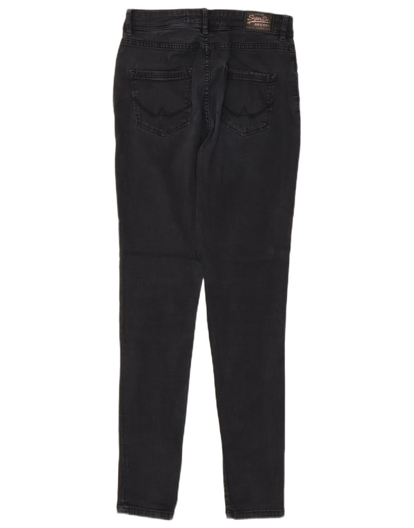 Superdry Womens Sophia Skinny Jeans W28 L32 Azul Marinho Algodão