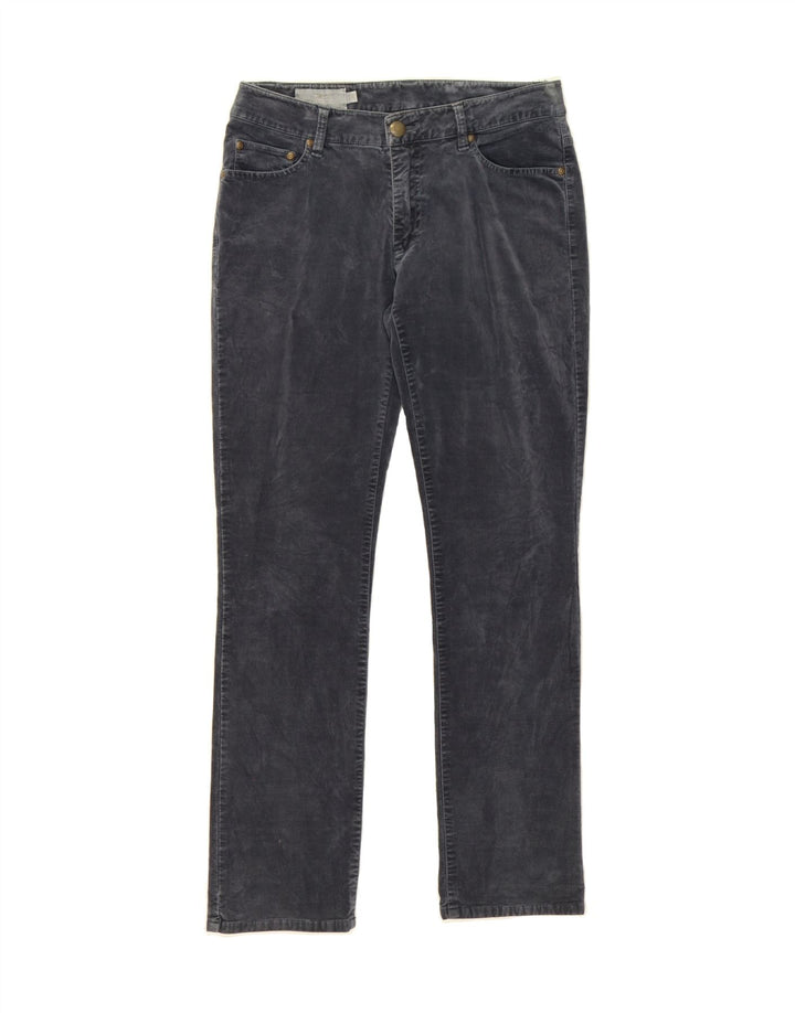 MARLBORO CLASSICS Womens Straight Casual Trousers W29 L30 Navy Blue Cotton Vintage Marlboro Classics and Second-Hand Marlboro Classics from Messina Hembry 