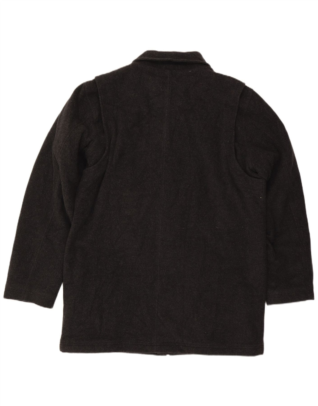 Sobretudo masculino L.L.Bean UK 40 grande lã cinza