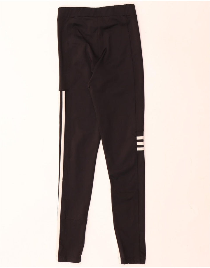 Leggings Adidas Mulher UK 4/6 XS Poliéster Preto