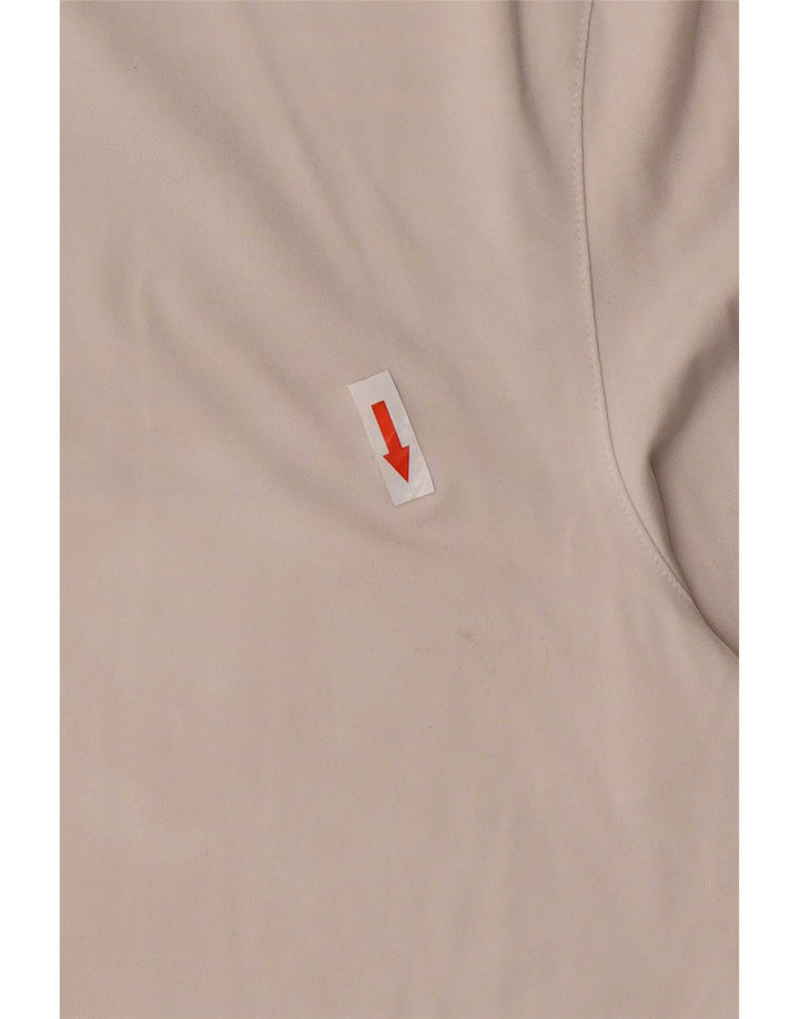Polo Puma Menino 11-12 Anos Branco Colorblock Poliéster
