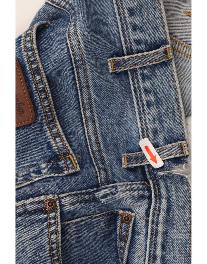 Wrangler masculino regular fit jeans reto W34 L32 algodão azul